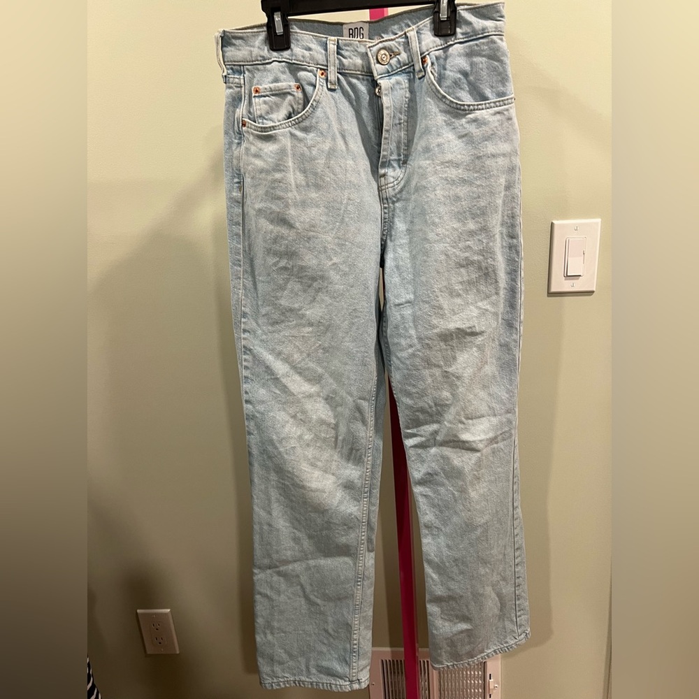 BDG Light Blue Straight Jeans